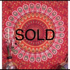 SOLD — Red Tapestry